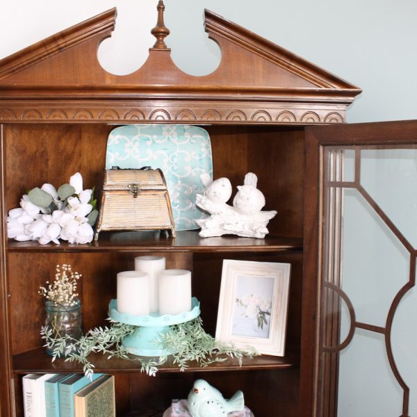Ideas For How to Style a China Cabinet