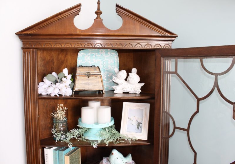 Ideas For How to Style a China Cabinet